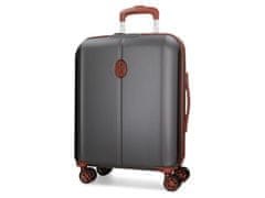 Jada Toys EL POTRO Ocuri Grey, ABS Potovalni kovček 55x40x20cm, 38L, 5128721 (majhen)