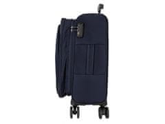 Jada Toys MOVOM Atlanta Azul, Komplet luksuznih tekstilnih potovalnih kovčkov, 77cm/66cm/55cm, 5318422