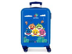 Joummabags Luksuzni otroški potovalni kovček ABS BABY SHARK, 55x38x20cm, 34L, 2121721
