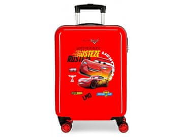 Joummabags Luksuzni potovalni kovček ABS DISNEY CARS Rusteeze Red, 55x38x20cm, 34L, 2391721