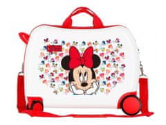 Joummabags Otroški potovalni kovček na kolesih / otroški voziček MINNIE MOUSE Diva, 34L, 2619821