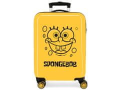 Joummabags Luksuzni potovalni kovček ABS SPONGEBOB Yellow, 55x38x20cm, 34L, 2771721