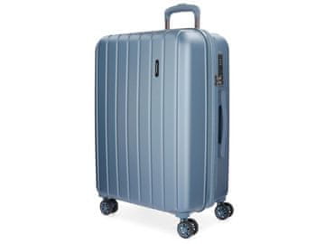 Joummabags MOVOM Wood Steel Blue, Potovalni kovček, 75x52x32cm, 109L, 5319363 (velik iztek)