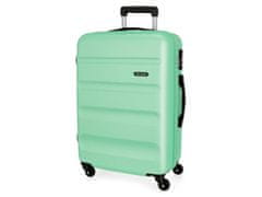 Joummabags ABS Potovalni kovček ROLL ROAD FLEX Turquesa, 65x46x23cm, 56L, 584926B (srednje velik)