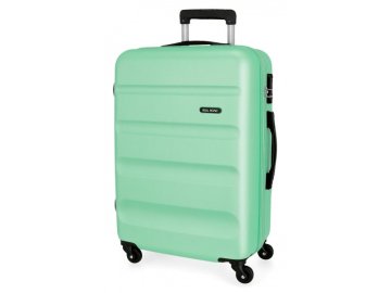 Joummabags ABS Potovalni kovček ROLL ROAD FLEX Turquesa, 65x46x23cm, 56L, 584926B (srednje velik)