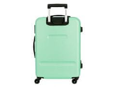 Joummabags ABS Potovalni kovček ROLL ROAD FLEX Turquesa, 65x46x23cm, 56L, 584926B (srednje velik)