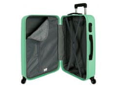 Joummabags ABS Potovalni kovček ROLL ROAD FLEX Turquesa, 65x46x23cm, 56L, 584926B (srednje velik)