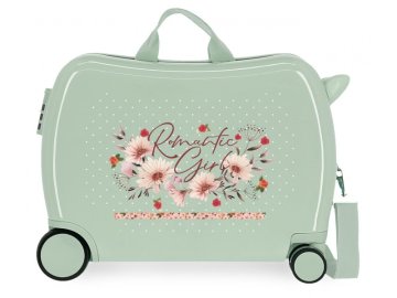 Joummabags MOVOM Romantic Girl, Otroški potovalni kovček na kolesih / otroški voziček, 34L, 2739821