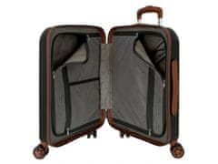 Joummabags EL POTRO Ocuri Grey, Komplet luksuznih potovalnih kovčkov iz ABS 70cm/55cm, 5128921