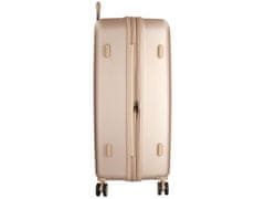 Joummabags MOVOM Wood Champagne, Komplet luksuznih potovalnih kovčkov iz ABS, 75cm/65cm/55cm, 5318465
