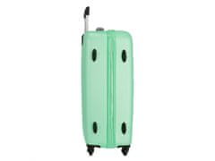 Joummabags ROLL ROAD Flex Turquesa, komplet potovalnih kovčkov ABS, 55-65cm, 584956B