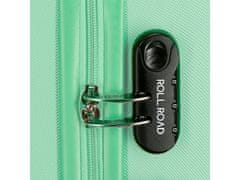 Joummabags ROLL ROAD Flex Turquesa, ABS Potovalni kovček, 55x38x20cm, 35L, 584916B (majhen)