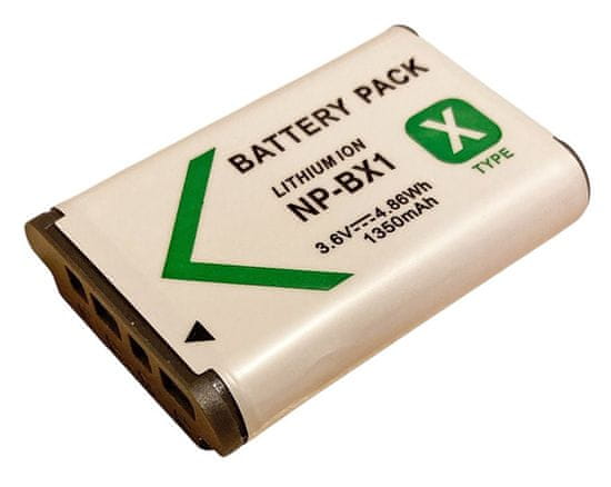 TRX Baterija Sony/ 1350 mAh/ za DSC-HX300/ DSC-HX50/ DSC-HX60/ DSC-RX1/ DSC-RX100 / DSC-WX300/ neoriginalna