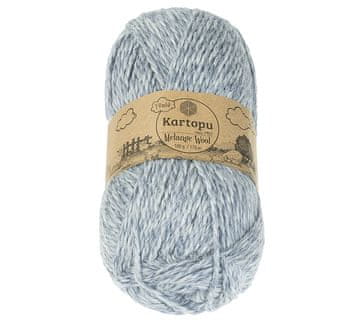 Preja MELANŽNA VOLNA - 100 g / 170 m - Modra
