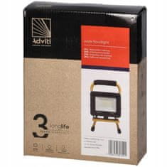 shumee Delovna svetilka na stojalu 30W IP65 2400 lm Nevtralna 4000K Prenosna