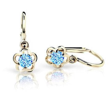 Cutie Jewellery Zlati otroški uhani C1945-10-X-1