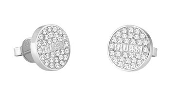 Guess Uhani iz svetlečega jekla Studs Party JUBE02155JWRHT/U