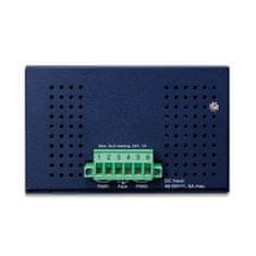 Planet IGS-1020PTF Industrijsko stikalo L2 PoE, 8x1Gb + 2xSFP, 802.3at 30/240W, IP30, -40~+75°C, 48-56VDC