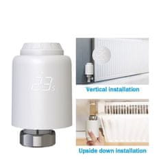 Tellur Pametni termostat WiFi. Radiatorski ventil - pametni termostat WiFi. Radiatorski ventil RVSH1, LED, bel