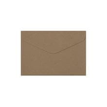 Galeria Papieru Okrasne kuverte Kraft - C6, 120 g, temno bež, 10 kosov