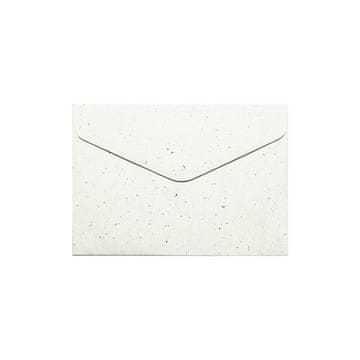 Galeria Papieru Ovojnice Terazzo - C6/120g, bele, s kristalčki, 10 kosov