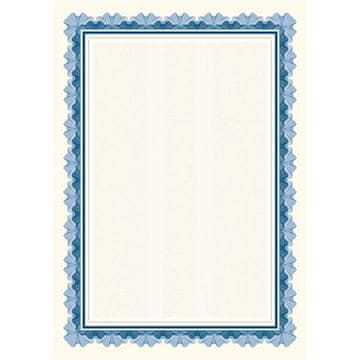 Galeria Papieru Diploma A4 - modri okvir, 170 g/m2, 25 kosov