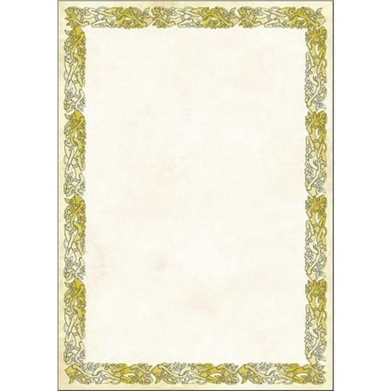 Galeria Papieru Diploma A4 - keltski motiv, 250 g/m2, 20 kosov