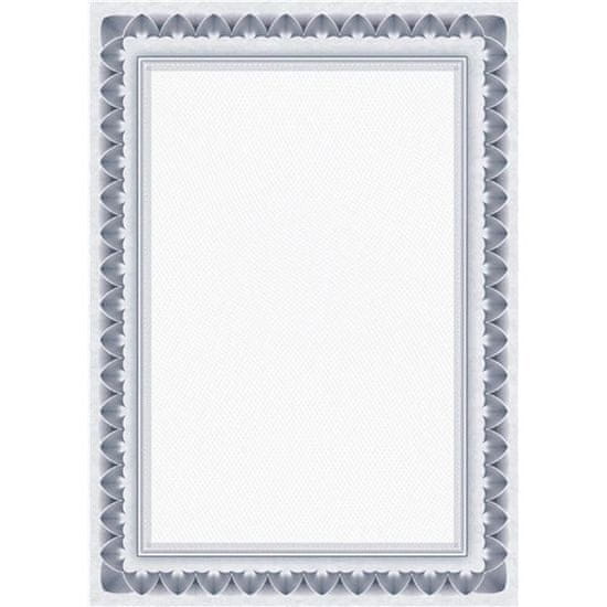 Galeria Papieru Diploma A4 - modra z motivom arkad, 170 g/m2, 25 kosov