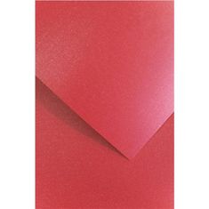 Galeria Papieru Okrasni papir A4 Mika - 240 g, rdeč, 20 listov