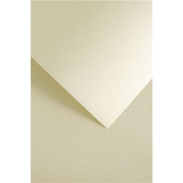 Galeria Papieru Oblikovalski papir A4 Usnje, 230 g, slonokoščena barva, 20 kosov