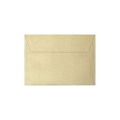 Galeria Papieru Ovojnice Pearl - C6/120 g, biser, zlata, 10 kosov