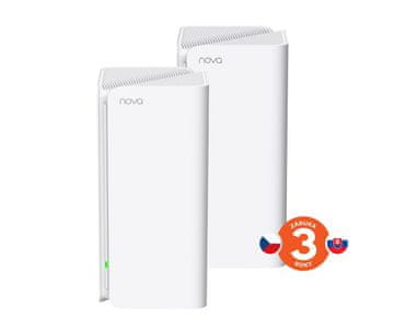 Tenda Nova MX15 Pro (2 paketa) WiFi 6 AX5400 Mesh Gigabitni sistem, 6x GLAN/GWAN, WPA3, VPN, CZ aplikacija