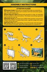 EscapeWelt 3D lesena sestavljanka Brontosaurus