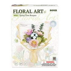 Robotime Rokr Floral Art: 3D sestavljanka Pomladni cvet 165 kosov