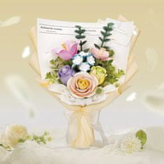 Robotime Rokr Floral Art: 3D sestavljanka Pomladni cvet 165 kosov