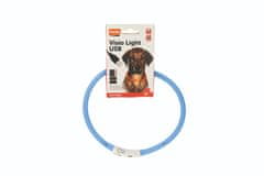 Karlie USB Visio Light LED ovratnica za polnjenje 70cm modra KAR