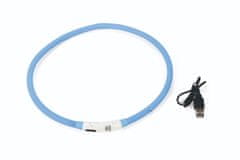 Karlie USB Visio Light LED ovratnica za polnjenje 70cm modra KAR