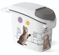 Curver Posoda za hrano za mačke Vzorec 15l/6kg
