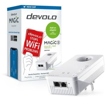 Devolo Magic 2 WiFi naslednji razširitveni modul 2400 Mbps