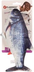 Flamingo Flounder Elektronska igrača za mačke Riba Grey 29cm