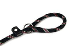 Beeztees Drsni povodec črn 170x1,3cm