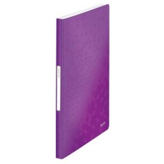 Leitz Katalog knjiga WOW, A4, 40 žepov, vijolična