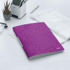 Leitz Katalog knjiga WOW, A4, 40 žepov, vijolična