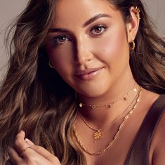 Hot Diamonds Očarljiva diamantna ogrlica Jac Jossa Soul DP837 (verižica, obesek)