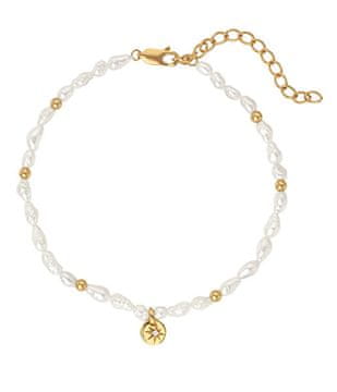 Hot Diamonds Luksuzna biserna zapestnica z diamantom Jac Jossa Soul DL647