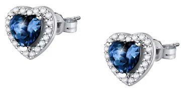 Morellato Srebrni uhani Heart Tesori SAVB08