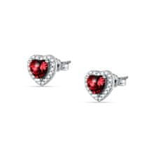 Morellato Srebrni uhani Hearts Tesori SAIW135