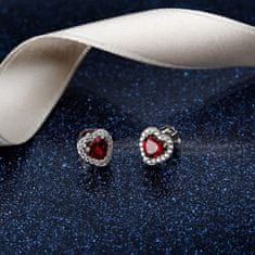 Morellato Srebrni uhani Hearts Tesori SAIW135
