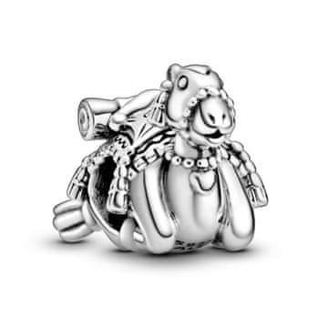 Pandora Srebrna perla Camel 798927C00
