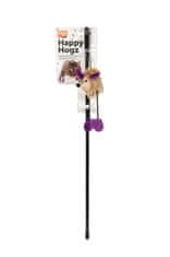 Karlie Toy dražilnik za mačke z zvokom krtka in mačjo meto 50cm